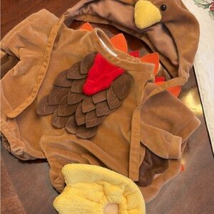 Build-A-Bear Brown and Yellow Turkey Outfit